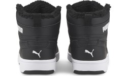 Buty młodzieżowe Puma Rebound Joy Fur Black 375477 01