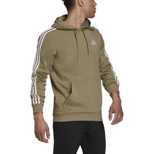 Adidas Džemperis Vyrams Sweatshirt Essentials Fleece Khaki