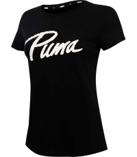 Puma Palaidinė Athletics Tee Black