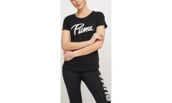 Puma Palaidinė Athletics Tee Black