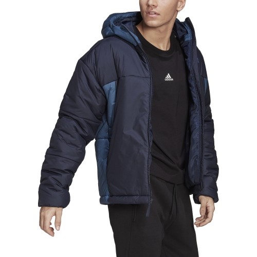 Kurtka męska Adidas BSC 3S Puffy HJ Navy HG8752