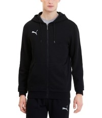 Bluza męska Puma teamGOAL 23 Casuals Hooded, czarna