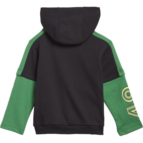 Dres dziecięcy Adidas I Bold 49 Set czarno-zielony GM8945