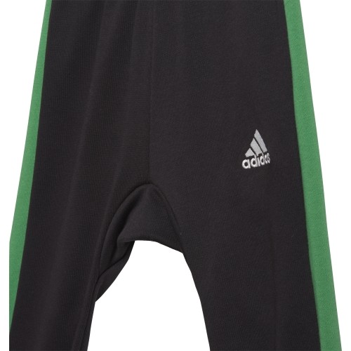 Dres dziecięcy Adidas I Bold 49 Set czarno-zielony GM8945