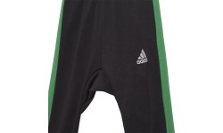 Dres dziecięcy Adidas I Bold 49 Set czarno-zielony GM8945