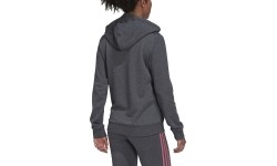Adidas Džemperis Moterims W Lin Ft Fz Hoodie Grey