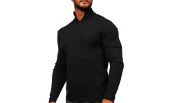 Bluza męska New Boy, czarna MM6007-4