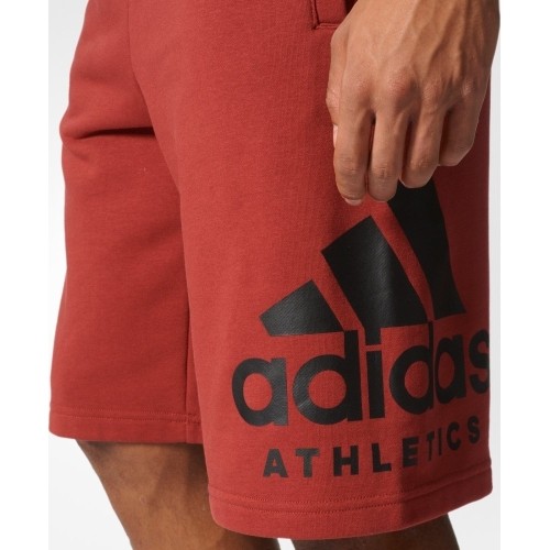 Spodenki Adidas ID ALOGO SHORT Red