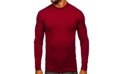 New Boy Megztinis Vyrams Bordeaux MMB603-7