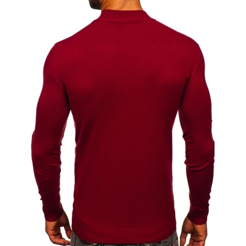 Sweter męski New Boy bordowy MMB603-7
