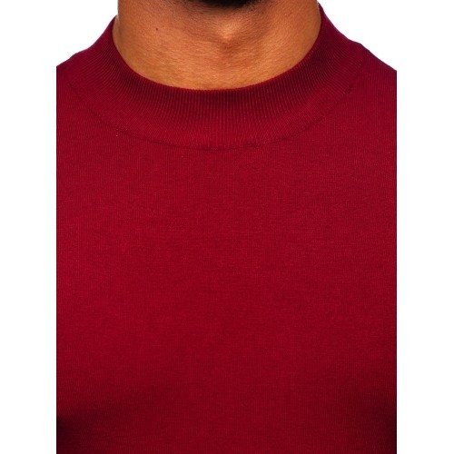 New Boy Megztinis Vyrams Bordeaux MMB603-7