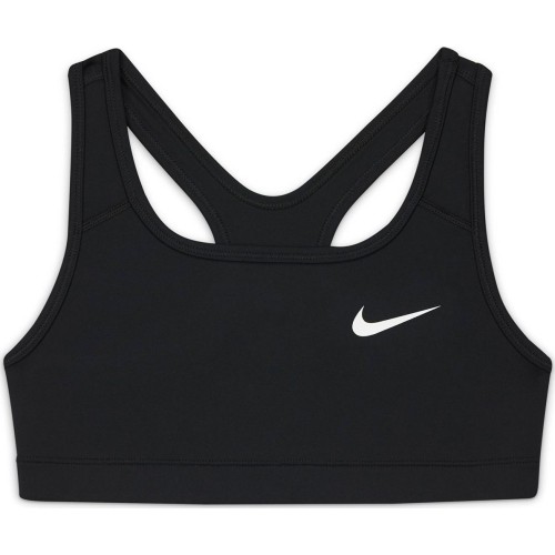 Stanik sportowy dla dziewcząt Nike Swoosh G Nk Swoosh Bra Black DA1030 010