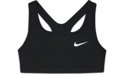 Stanik sportowy dla dziewcząt Nike Swoosh G Nk Swoosh Bra Black DA1030 010