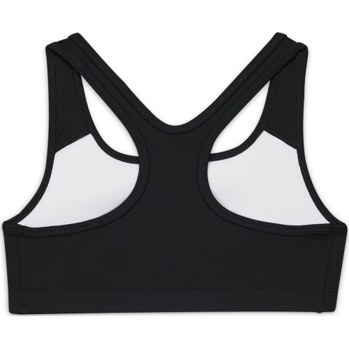 Stanik sportowy dla dziewcząt Nike Swoosh G Nk Swoosh Bra Black DA1030 010