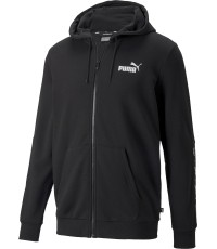 Puma Džemperis Vyrams Ess+ Tape Full-Zip Black 848768 01