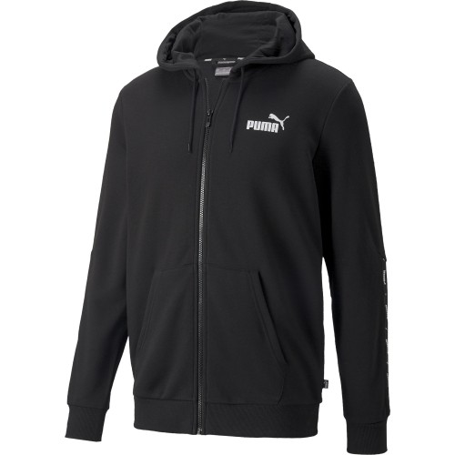 Bluza męska Puma Ess+ Tape Full-Zip Black 848768 01