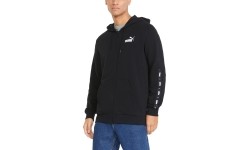 Bluza męska Puma Ess+ Tape Full-Zip Black 848768 01