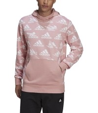 Bluza męska Adidas M BL Hoodie, różowa HE1783