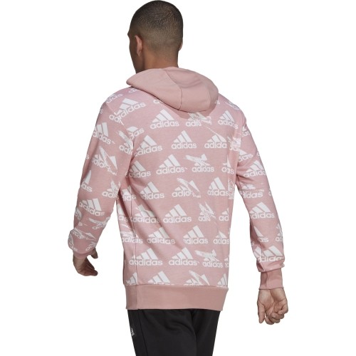 Adidas Džemperis Vyrams M Bl Hoodie Pink HE1783