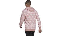 Bluza męska Adidas M BL Hoodie, różowa HE1783