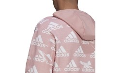 Bluza męska Adidas M BL Hoodie, różowa HE1783