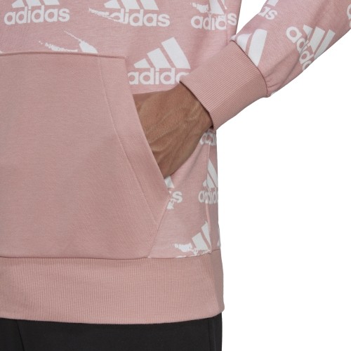 Adidas Džemperis Vyrams M Bl Hoodie Pink HE1783