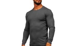 New Boy sweter męski szary MMB602-3