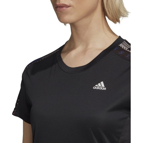 Adidas Own The Run Tee koszulka damska, czarna FS9818