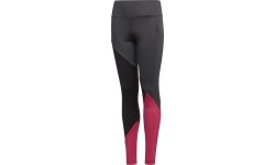 Legginsy młodzieżowe Adidas Yg TR Cb Tights Grey Pink DN8428
