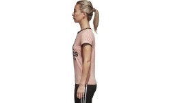Koszulka damska Adidas W Sid Slim Tee Pink Black CF1440