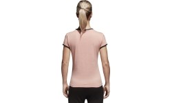Koszulka damska Adidas W Sid Slim Tee Pink Black CF1440