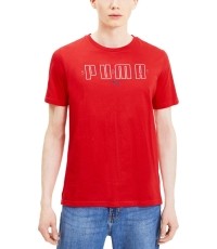 Puma Marškinėliai Vyrams Brand Tee High Risk Red