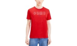Puma Marškinėliai Vyrams Brand Tee High Risk Red