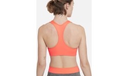 Damski stanik sportowy Nike Swoosh Bra Non Pad Bright Mango BV3630 854