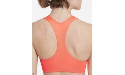 Damski stanik sportowy Nike Swoosh Bra Non Pad Bright Mango BV3630 854