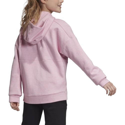 Bluza młodzieżowa Adidas YG ID Sta FZ, różowa DV0298