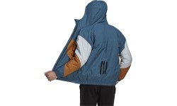 Kurtka męska Adidas BTS HD Jacket, niebiesko-brązowa, GT7396