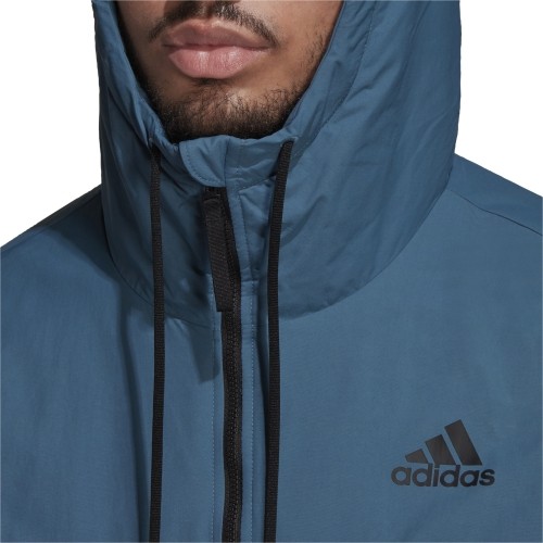 Kurtka męska Adidas BTS HD Jacket, niebiesko-brązowa, GT7396