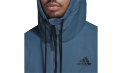 Kurtka męska Adidas BTS HD Jacket, niebiesko-brązowa, GT7396