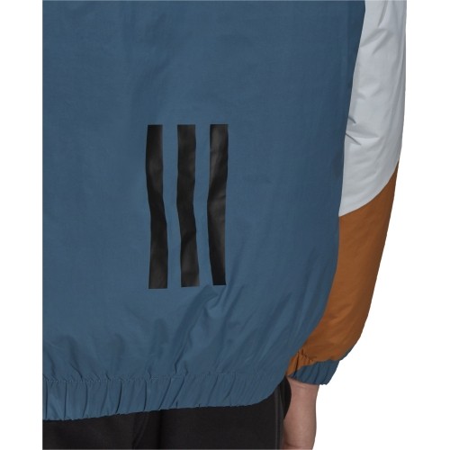Kurtka męska Adidas BTS HD Jacket, niebiesko-brązowa, GT7396