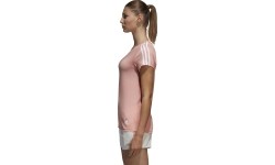 Bluzka Adidas Essentials 3-Stripes Pink White CF8833