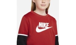 Dres Nike dla młodzieży K NSW Poly Futura Black Red DM8084 657