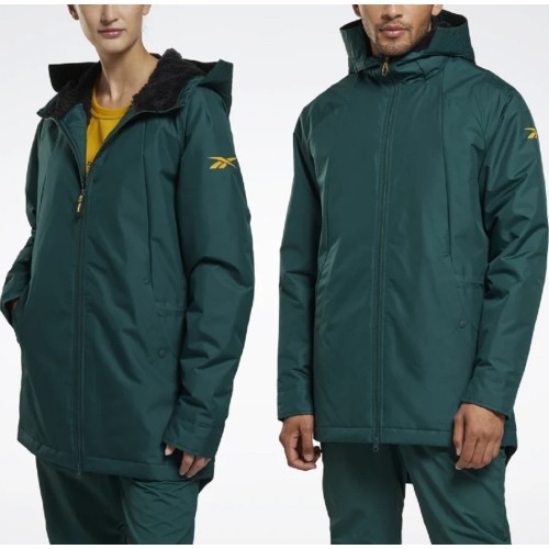 Reebok Striukė Unisex Ow Urban Feece Parka Green HI0919