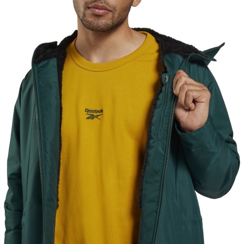 Reebok Striukė Unisex Ow Urban Feece Parka Green HI0919