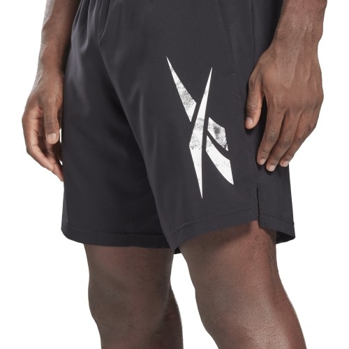 Reebok Šortai Vyrams Wor Woven Graphic Black