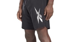 Reebok Šortai Vyrams Wor Woven Graphic Black