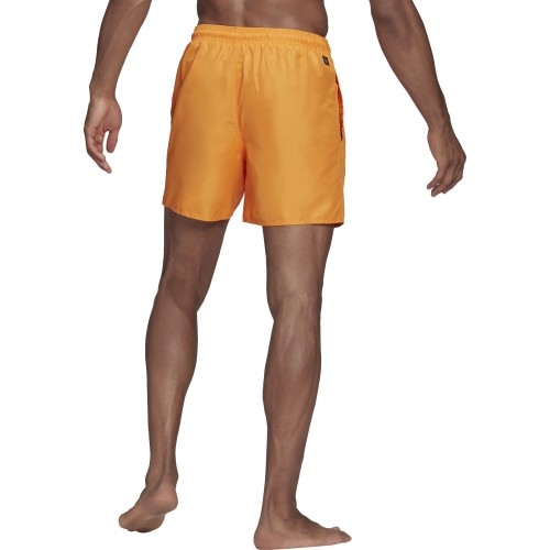 Męskie szorty kąpielowe Adidas Solid CLX Short SL pomarańczowe HA0375