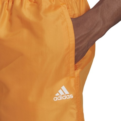 Męskie szorty kąpielowe Adidas Solid CLX Short SL pomarańczowe HA0375