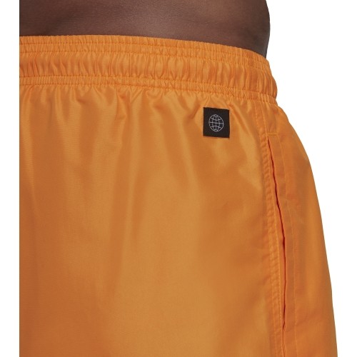 Męskie szorty kąpielowe Adidas Solid CLX Short SL pomarańczowe HA0375