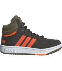 Buty młodzieżowe Adidas Hoops Mid 3.0 K Green GW4486